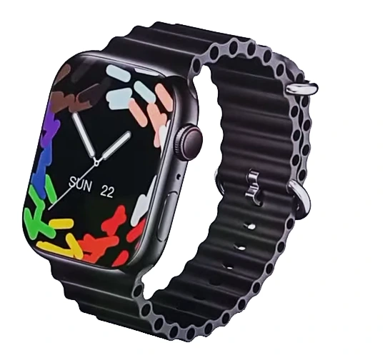 "KW2 Max smartwatch with interchangeable straps, heart rate monitoring, and 4G connectivity"